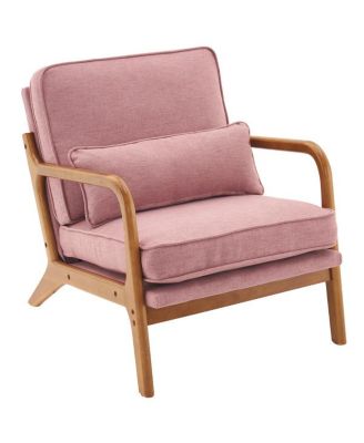 Upholstered Single Stylish Indoor Accent Chair for Living Room