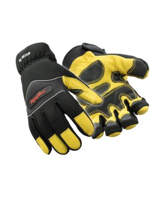 Men's Insulated Abrasion Safety Gloves - Warm, Durable, High Dexterity Work Gloves for Extreme Cold