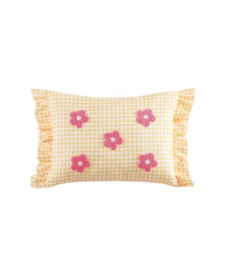 Garden Posies 4-Piece Embellished Soft Microfiber Comforter Set - Full