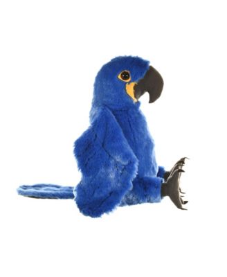 Cuddlekins Hyacinth Macaw Stuffed Animal, 12 Inches