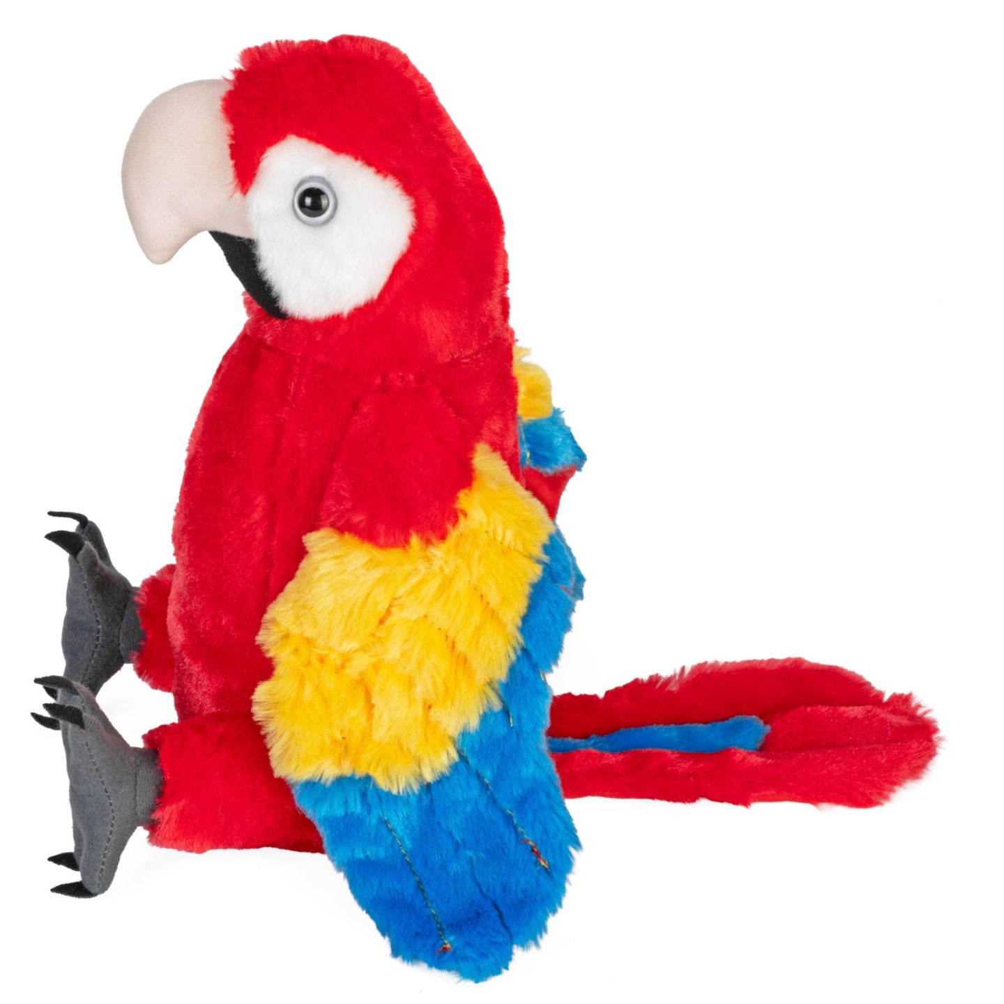 Детская мягкая игрушка Wild Republic Cuddlekins Scarlet Macaw 12" Plush — фото 3