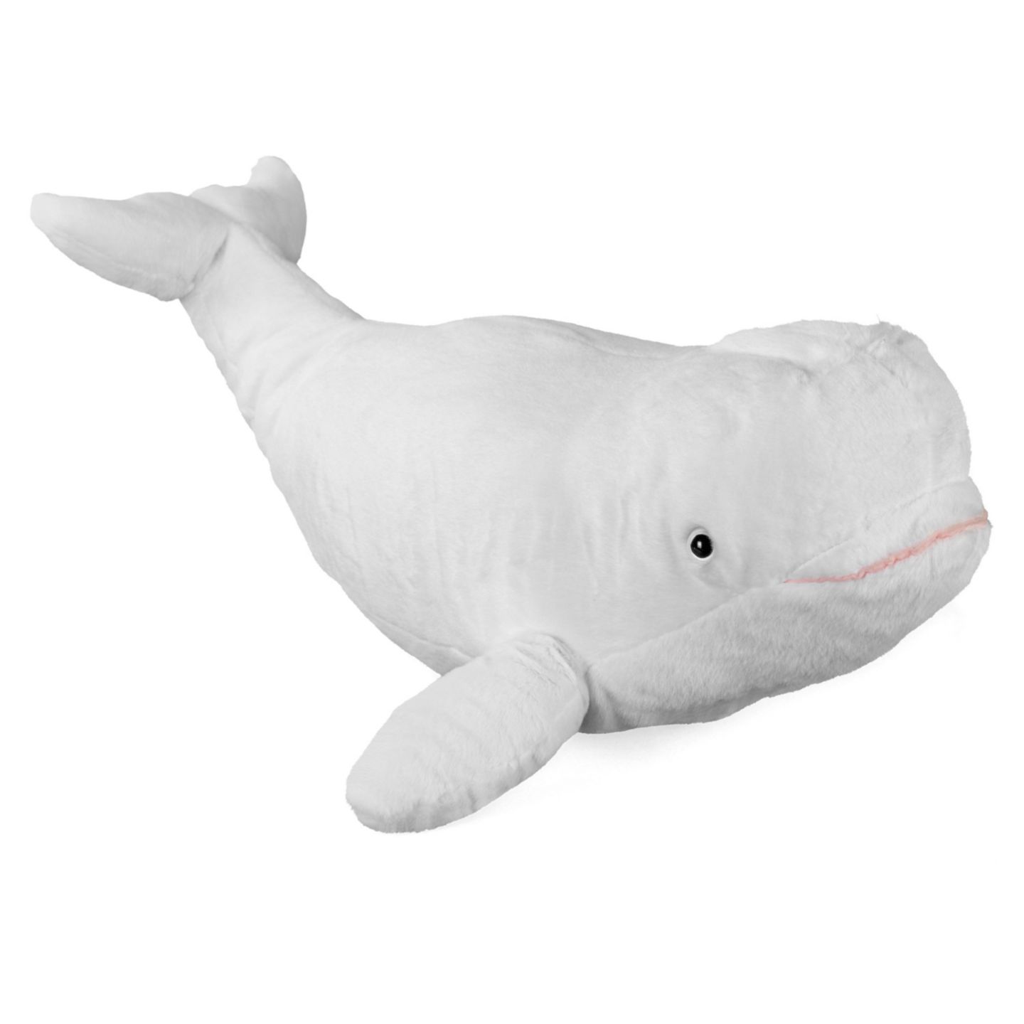 Детская мягкая игрушка Wild Republic Cuddlekins Soft Realistic Beluga Whale 12" Plush, 1-Piece — фото 1