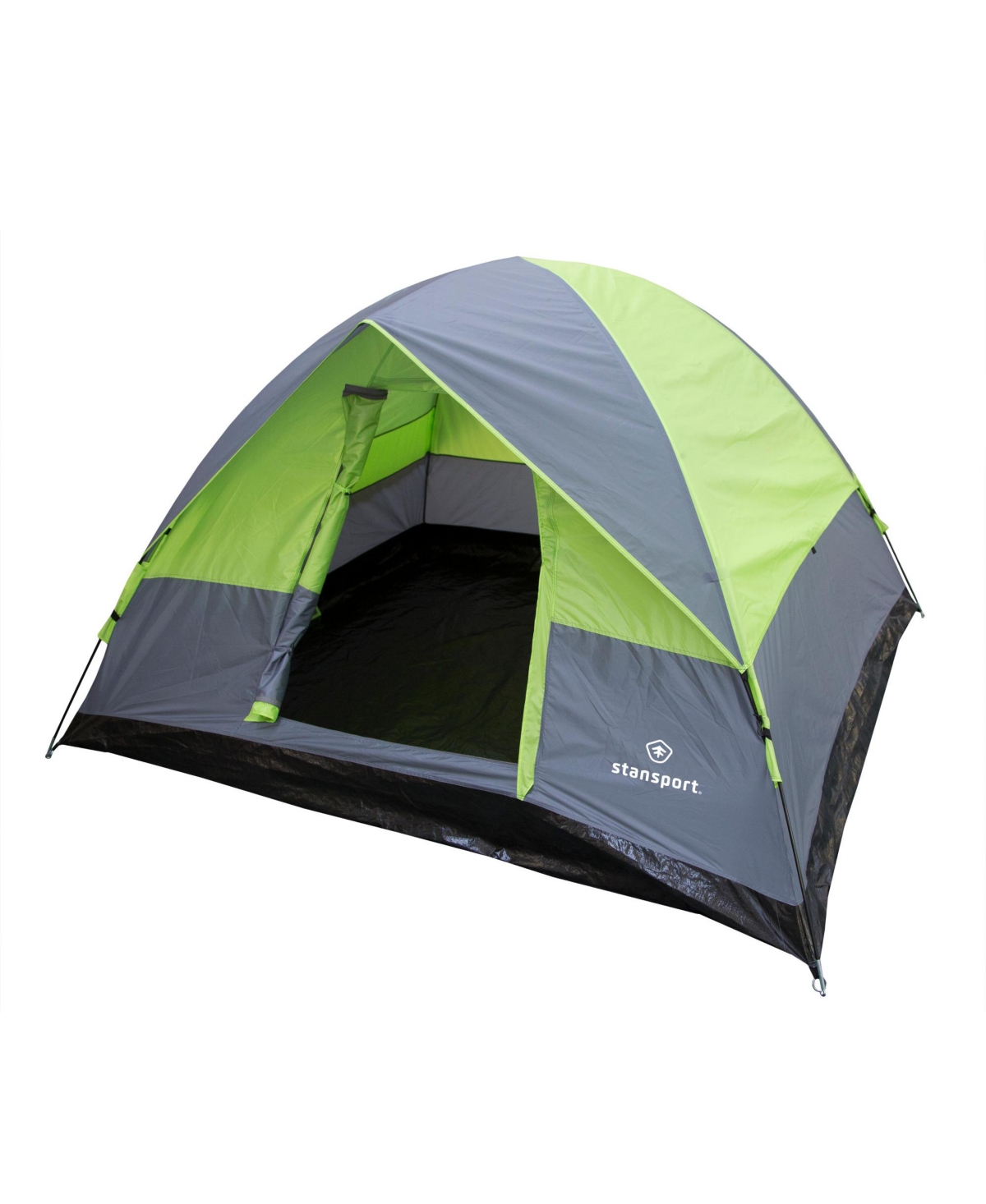 Stansport Cedar Creek Dome Tent - Lime and cadet with black base