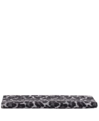 Leopard Print All Over Crystal Envelope Clutch