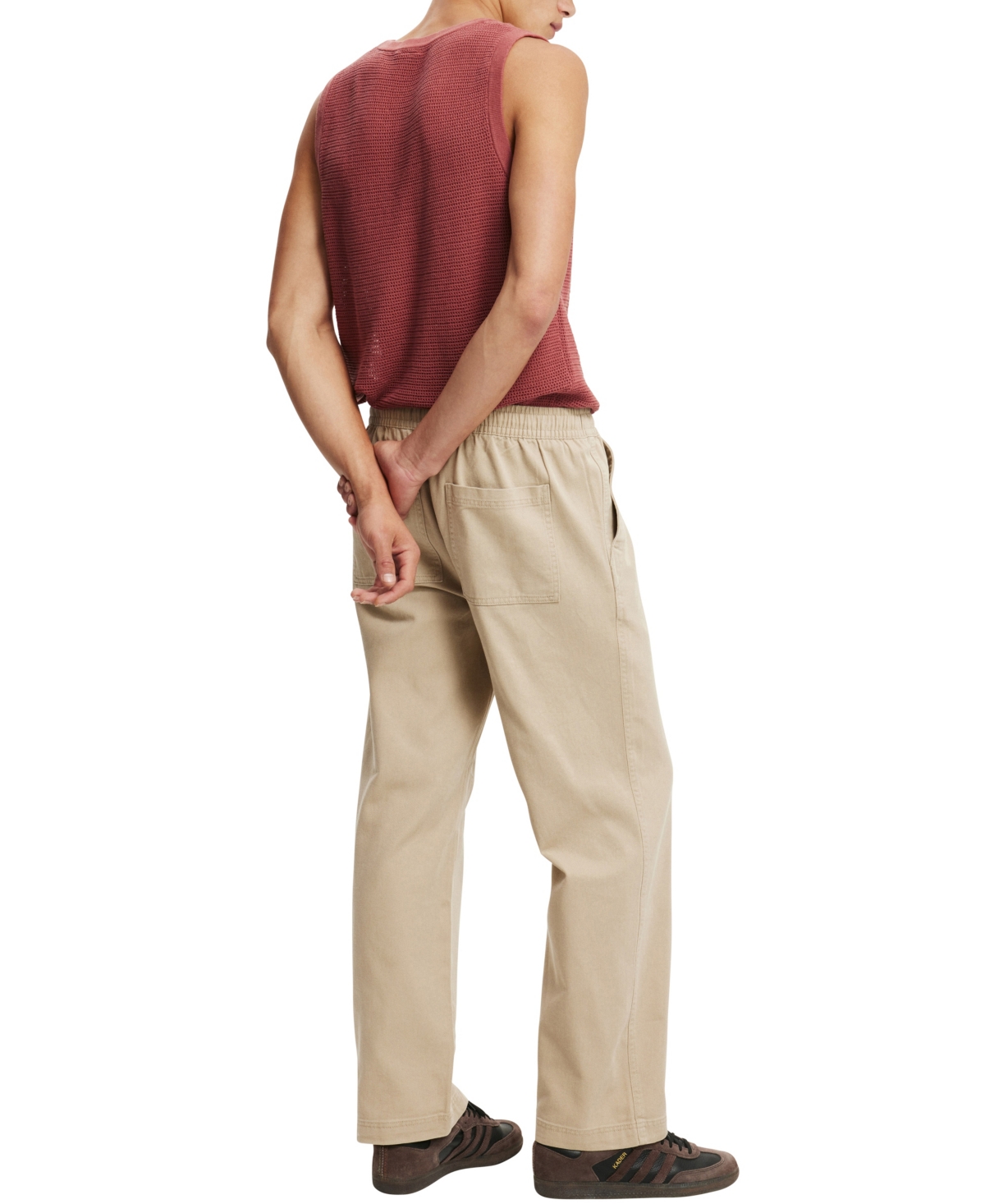 Shop Cotton On Men's Everyday Casual Pant In Light Camel