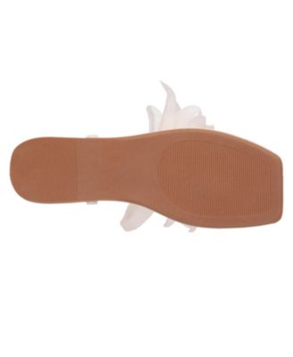 Women's Flower T-Strap Sandal