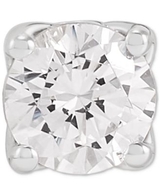 IGI Certified Lab Grown Diamond Single Stud Earring (1/4 ct. t.w.) in 14k White or Yellow Gold