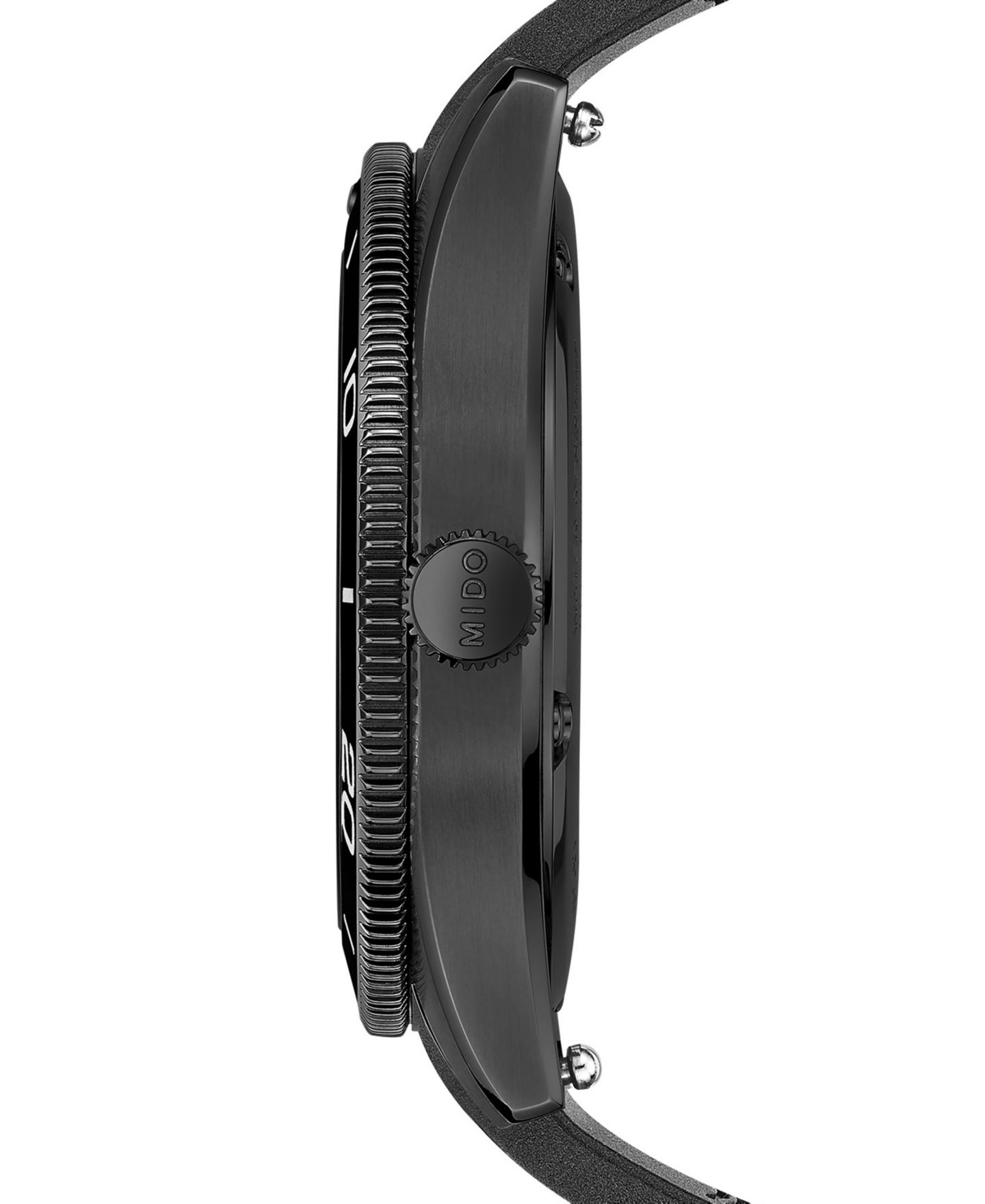 Мужские часы Mido Swiss Automatic Ocean Star Captain Black Rubber Strap Watch 39mm — фото 5