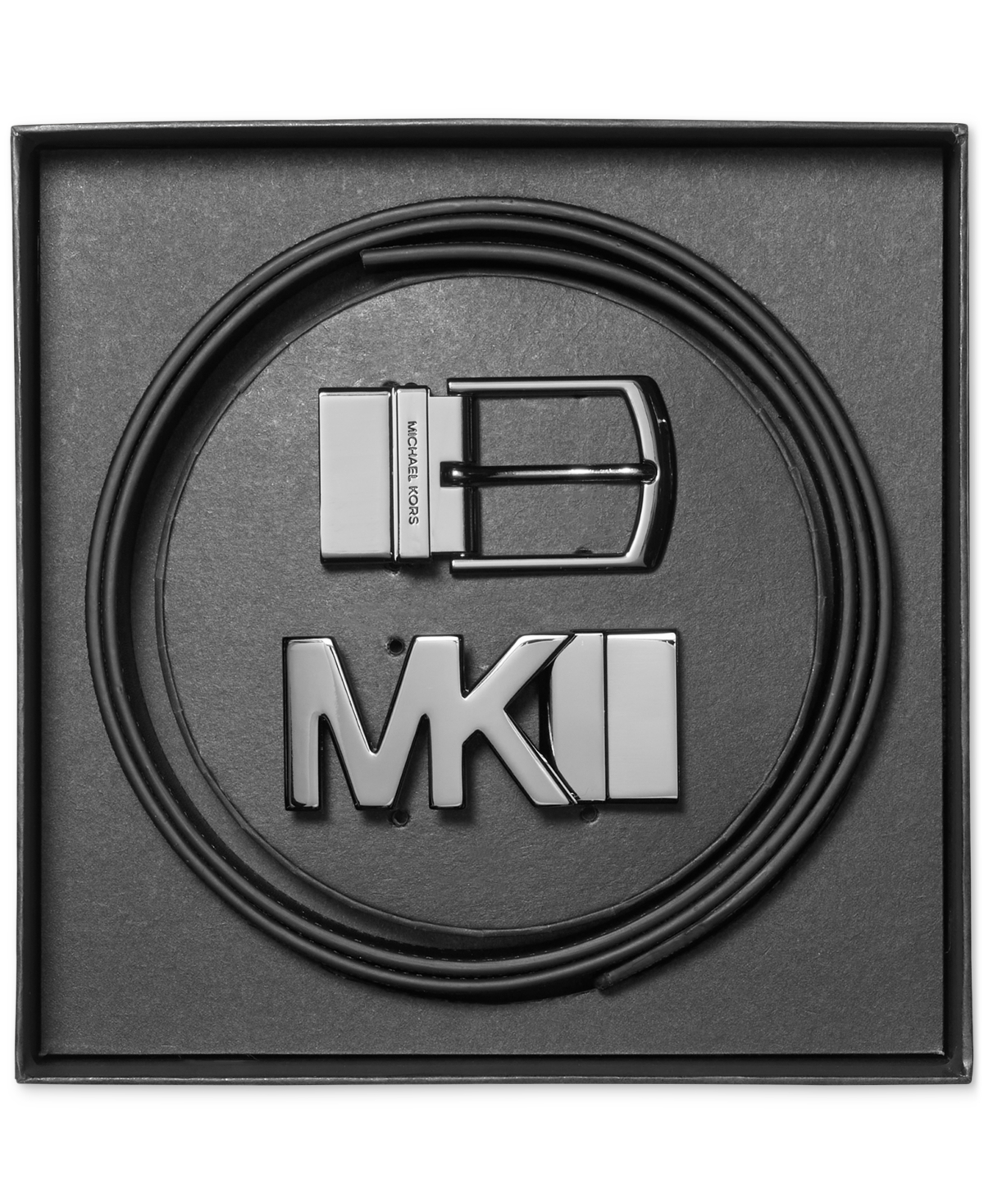 MICHAEL KORS MEN'S FOUR-IN-ONE REVERSIBLE LOGO BELT 
