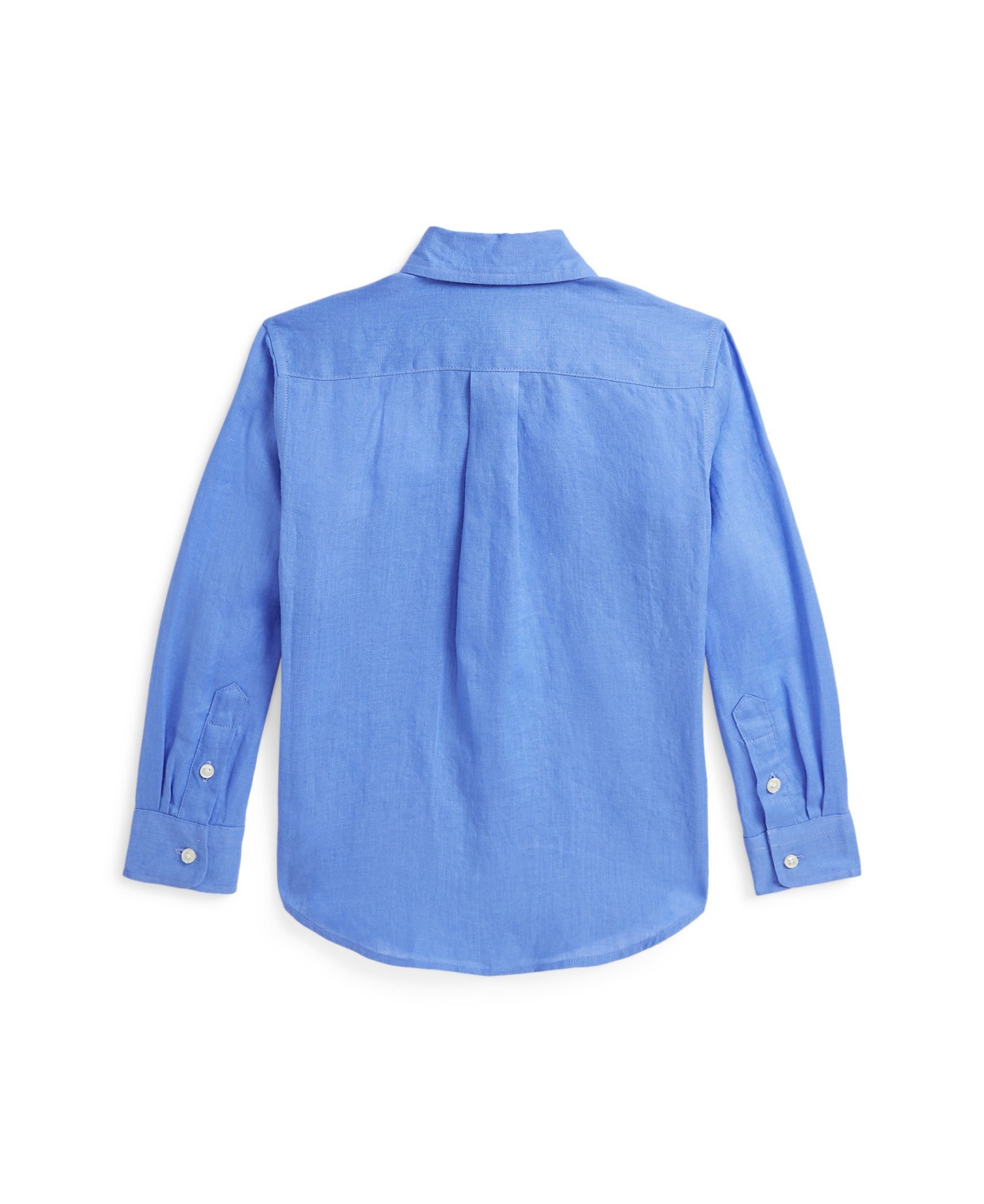 Polo Ralph Lauren Big Boys Linen Shirt In Harbor Island Blue