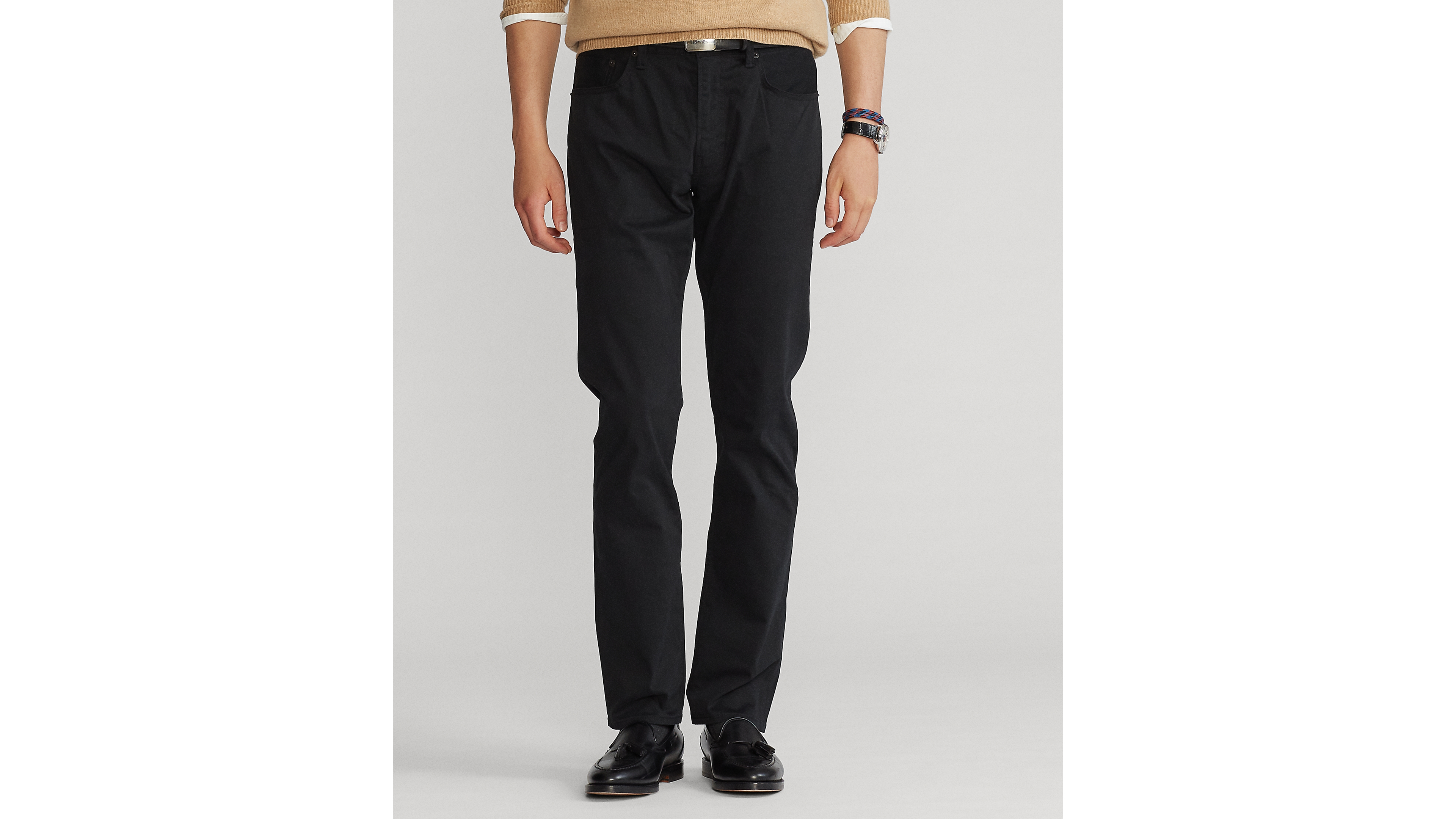 Polo Ralph Lauren Men's Slim Straight Stretch Sateen Five-Pocket Pants