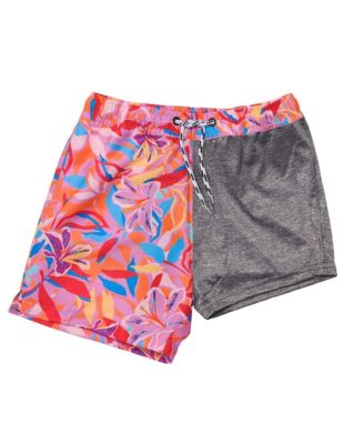 Big Boys Blooming Sunset Sustainable Swim Short