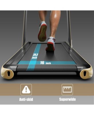2.25HP 2-in-1 Folding Treadmill – APP, Speaker & Remote
