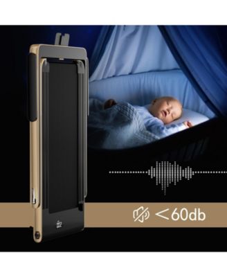 2.25HP 2-in-1 Folding Treadmill – APP, Speaker & Remote