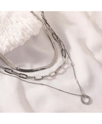 Women's The Halo Snakechain Multi-Layer Necklace