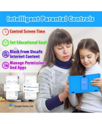 10" Kids Tablet with Epic! & Lingokids, 32GB Educational Android Tablet with Parental Controls & Kid-Proof Case
