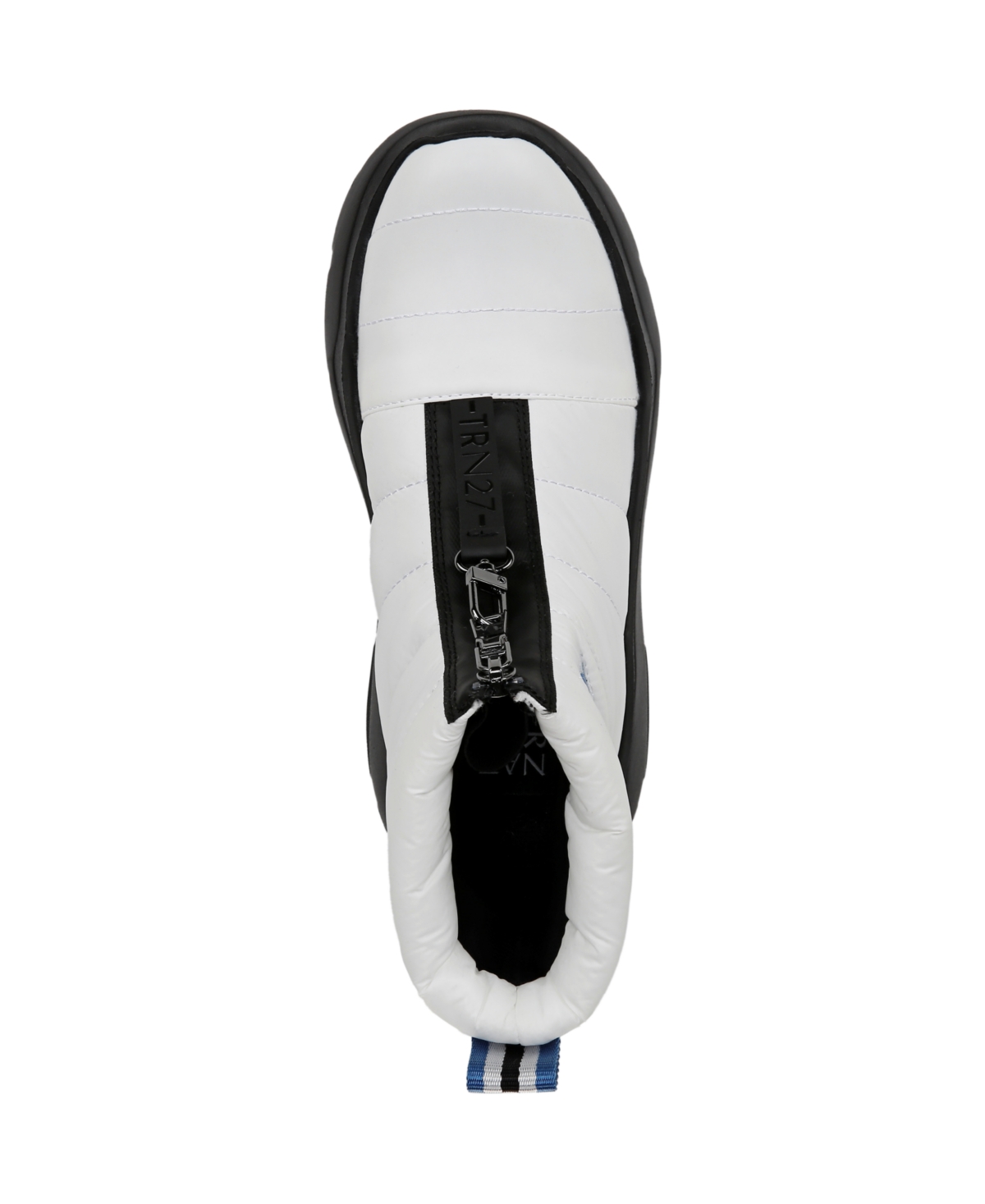Naturalizer Shadow Dancer Insulated Sneaker In White High Shine Nylon