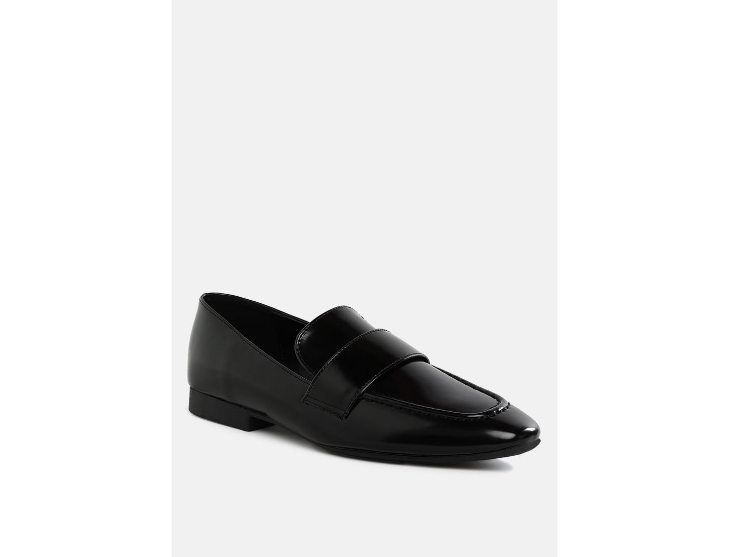Женские туфли London Rag Bellagio Flat Heel, цвет: Чёрная искусственная кожа — фото 1