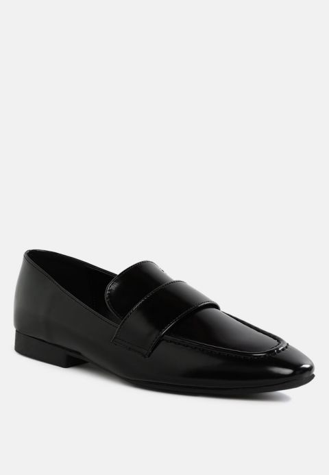 Женские туфли London Rag Bellagio Flat Heel, цвет: Чёрная искусственная кожа