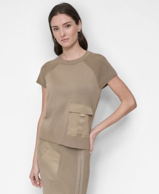 DKNY - Women's Cargo Sweater
