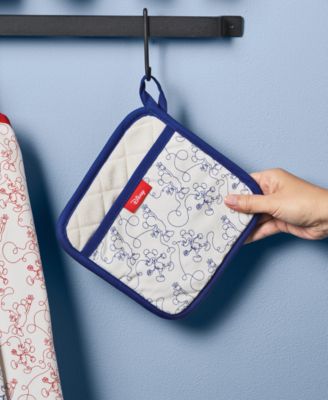 Bon Voyage Mickey-Mouse Print Pot Holder