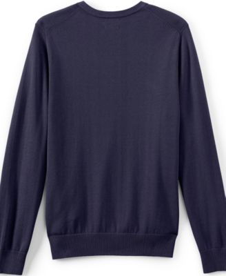 Men's Unisex Cotton Modal Vneck Pullover Sweater