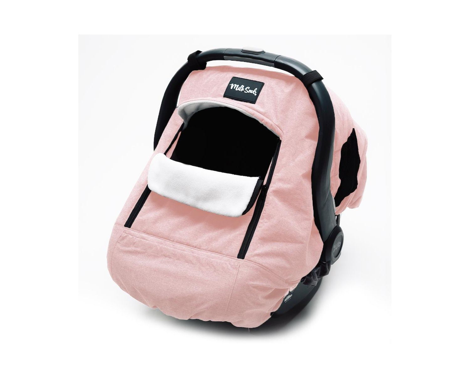 Blush Winter Car Seat Cover