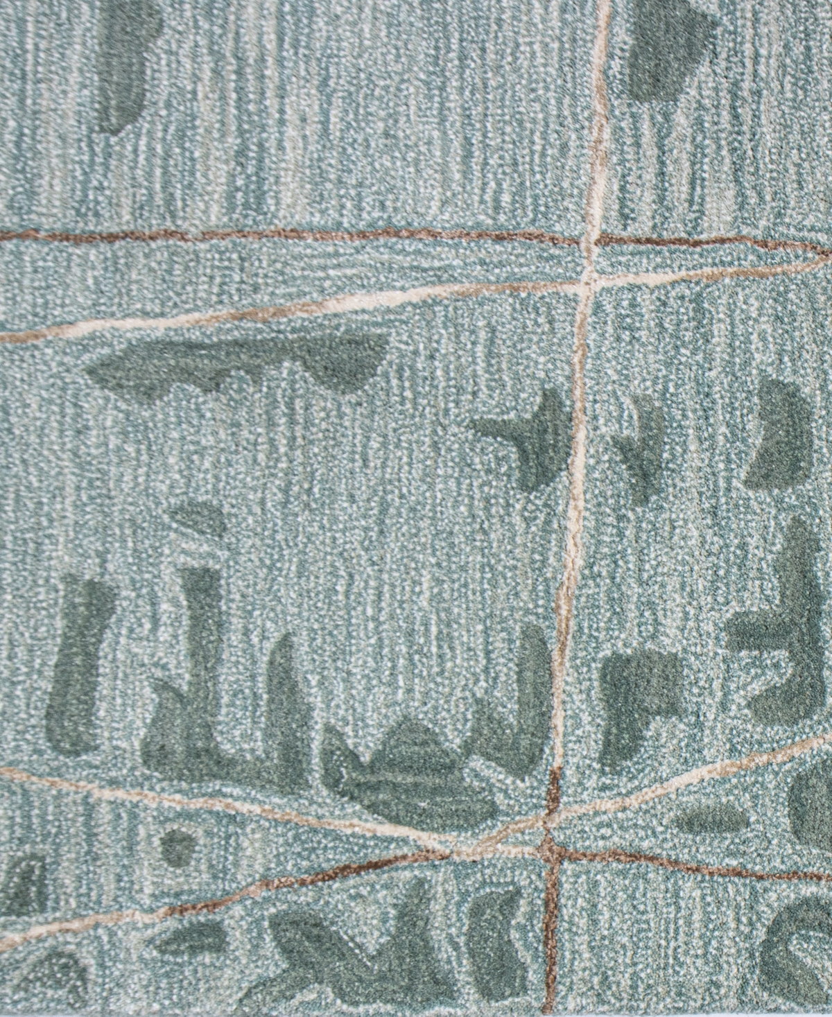 Bb Rugs Larchmont Lr392 3'9"x5'9" Area Rug In Aqua