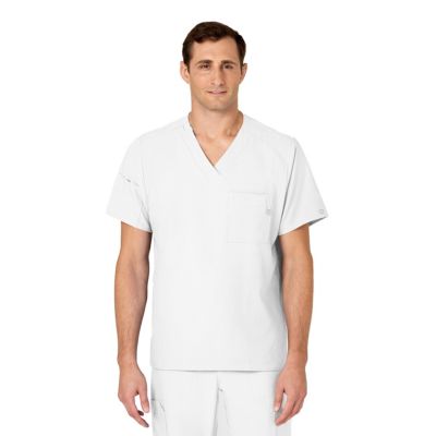 Men's W123 V-Neck Scrub Top