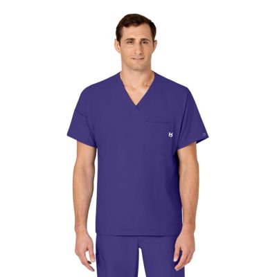 Men's W123 V-Neck Scrub Top