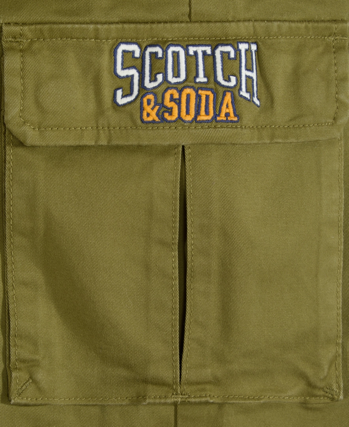 Scotch & Soda Big Boys Stretch Cotton Twill Pant