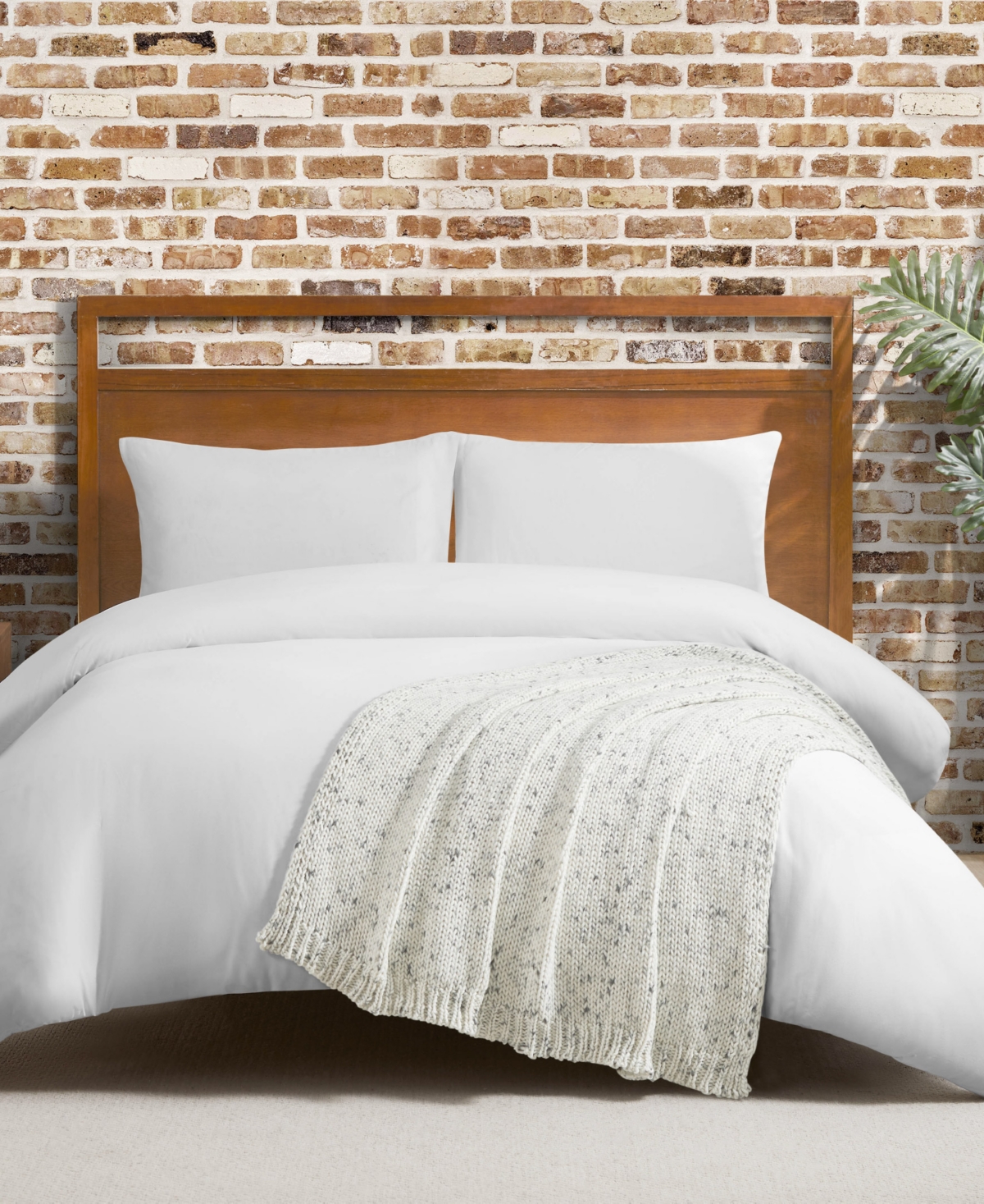 Shop Lucky Brand Calafia Knit Throw, 50" X 70" In White,black