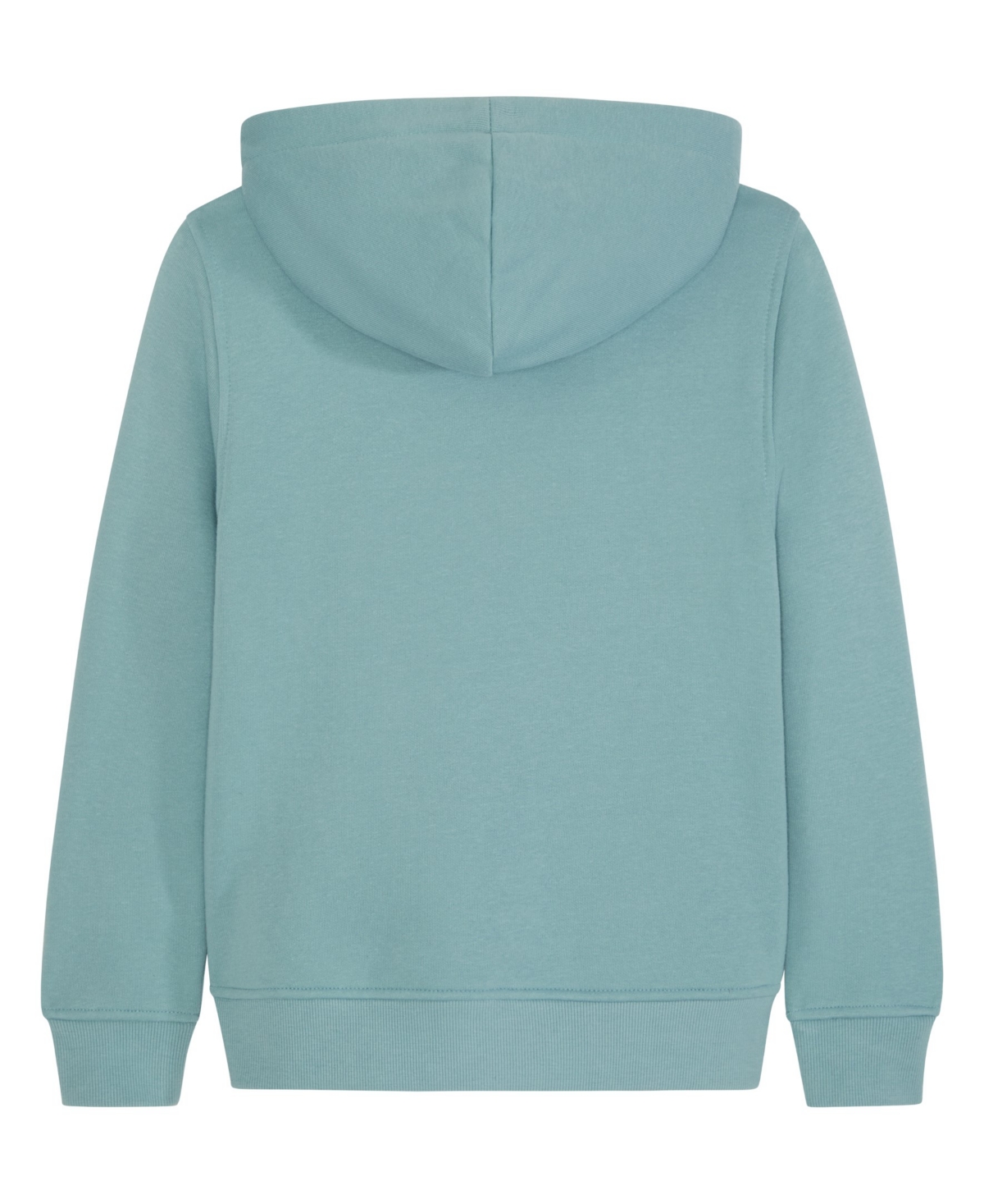 Scotch & Soda Big Boys Graphic Fleece Hoodie In Bay Blue