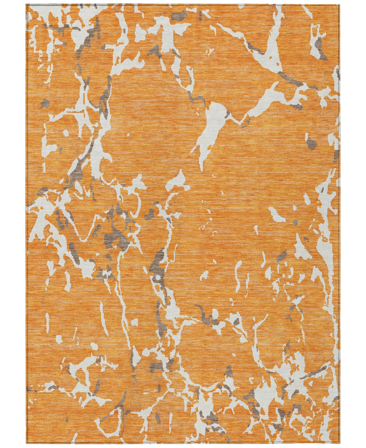 Addison Chantille Machine Washable Acn1046 8'x10' Area Rug In Orange