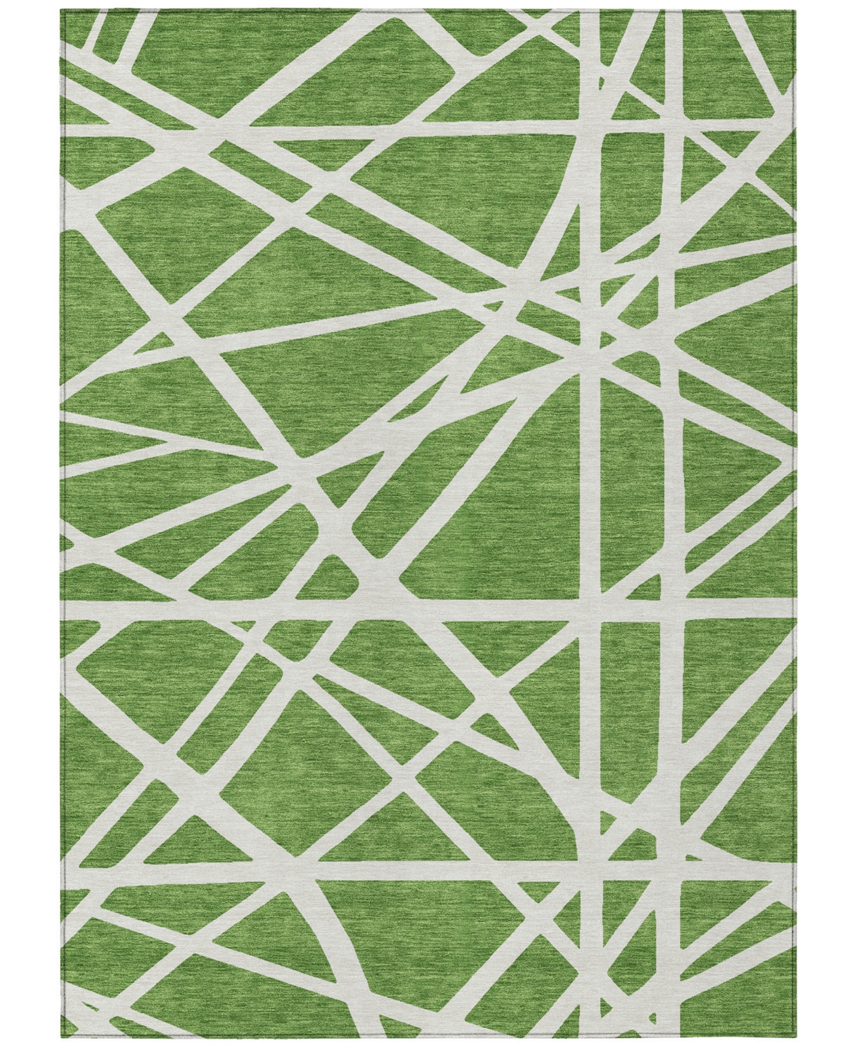 Addison Chantille Machine Washable Acn1040 8'x10' Area Rug In Green
