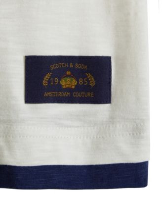 Big Boys Slub Jersey Henley T-Shirt