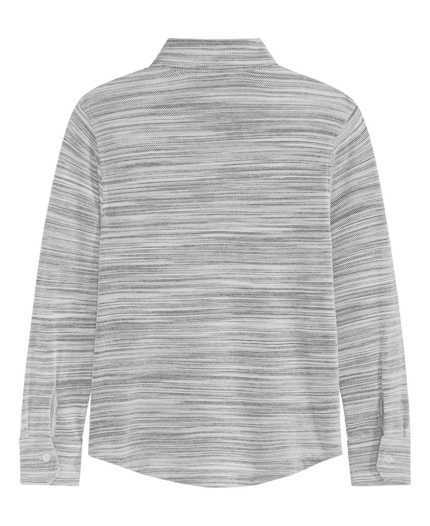Big Boys Space Dyed Button Up Shirt