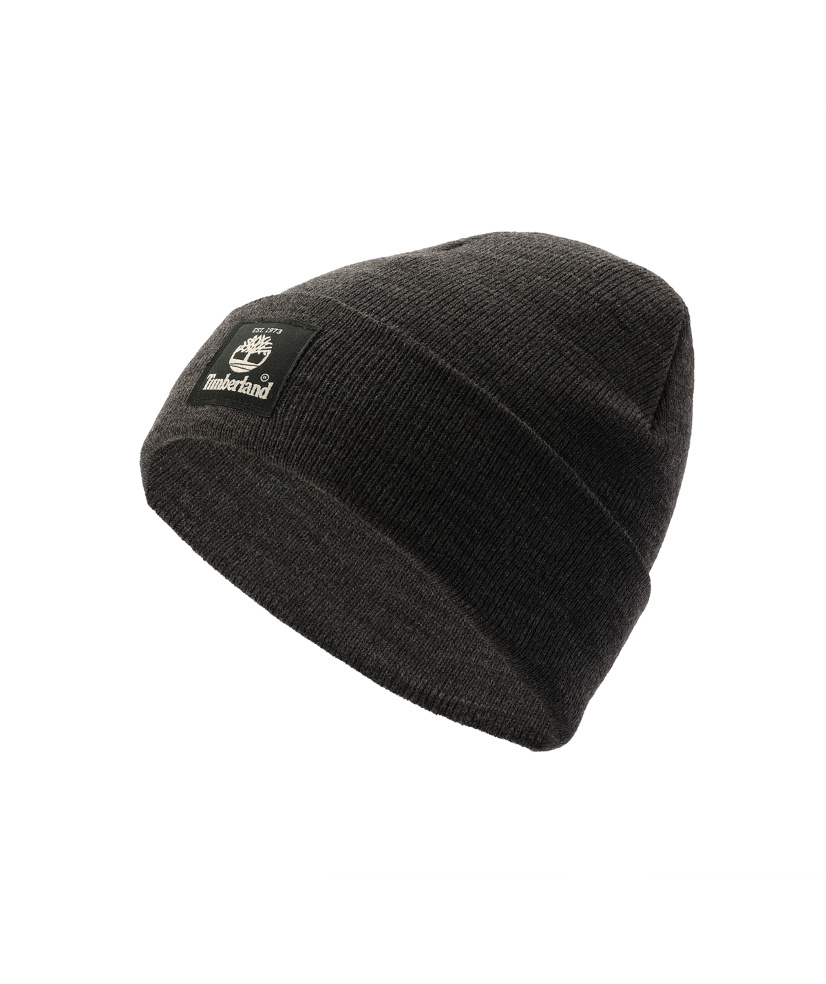 Timberland Men's Contrast Tree Beanie In Black