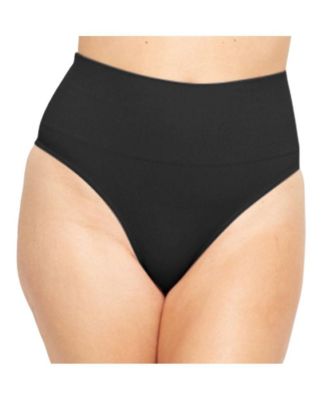 Plus Size High Rise Shaping Thong
