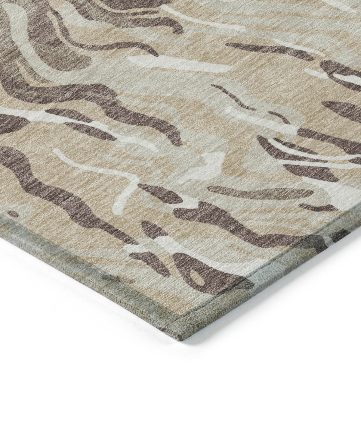 Addison Chantille Machine Washable Acn1038 9'x12' Area Rug In Beige