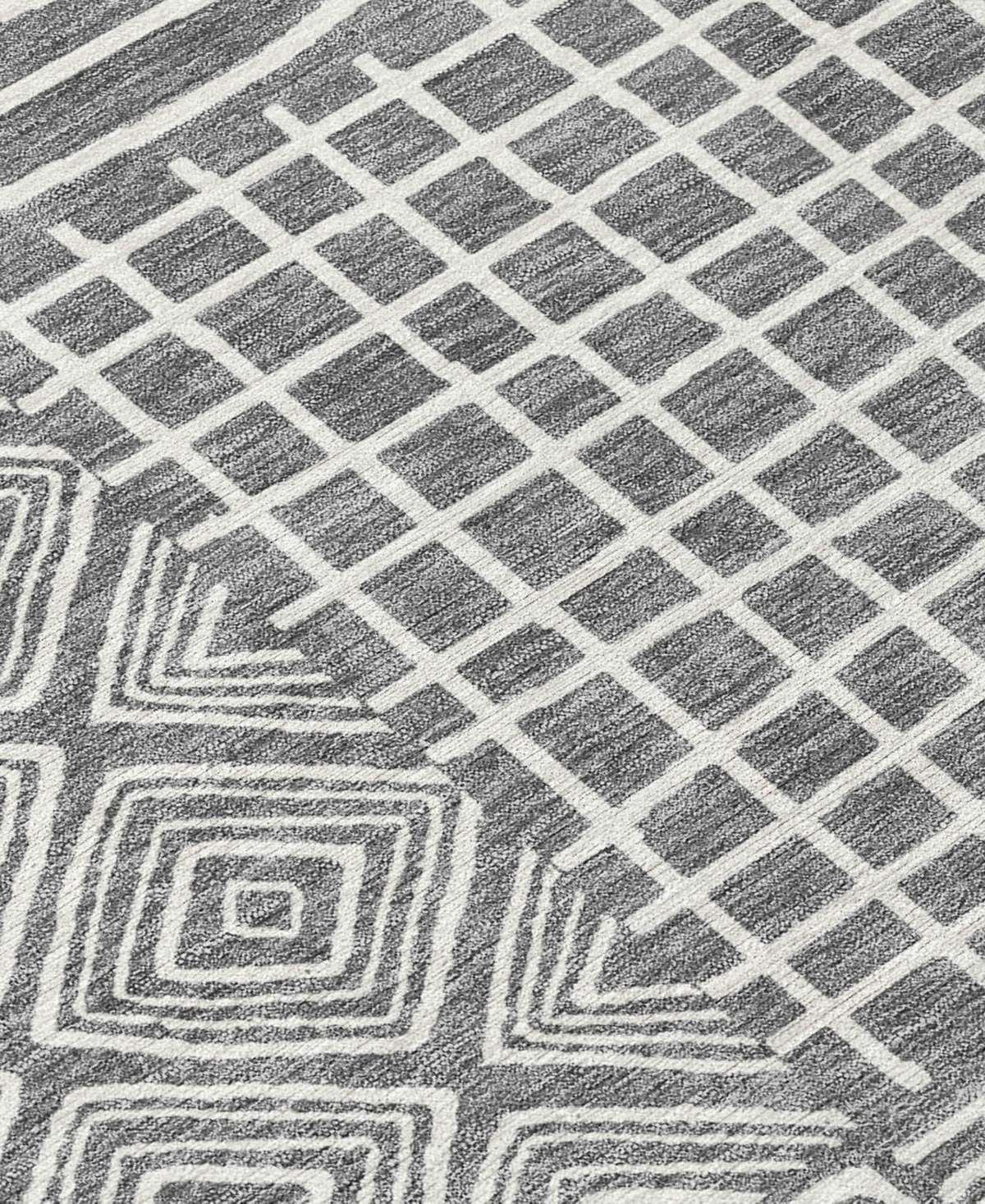 Addison Chantille Machine Washable Acn1044 5'x7'6" Area Rug In Charcoal