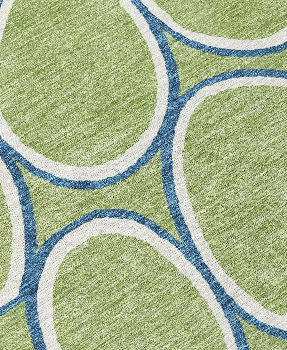 Addison Chantille Machine Washable Acn1041 5'x7'6" Area Rug In Grass