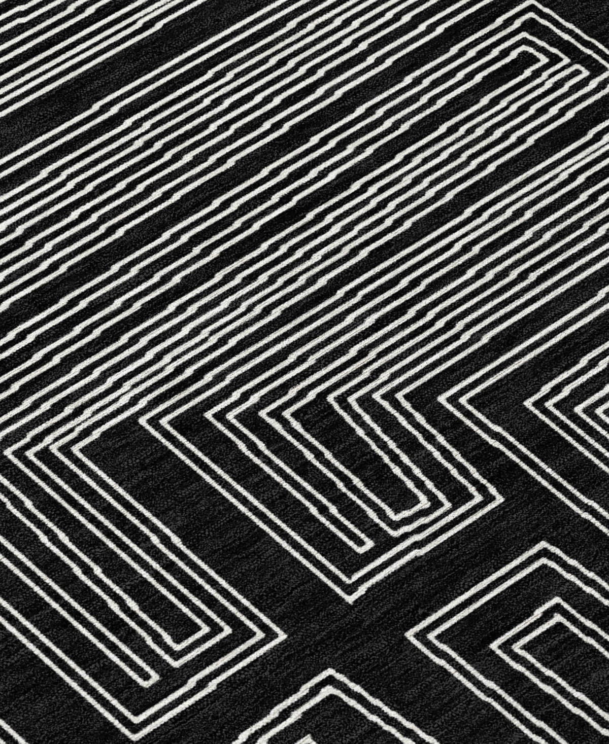 Addison Chantille Machine Washable Acn1045 3'x5' Area Rug In Black