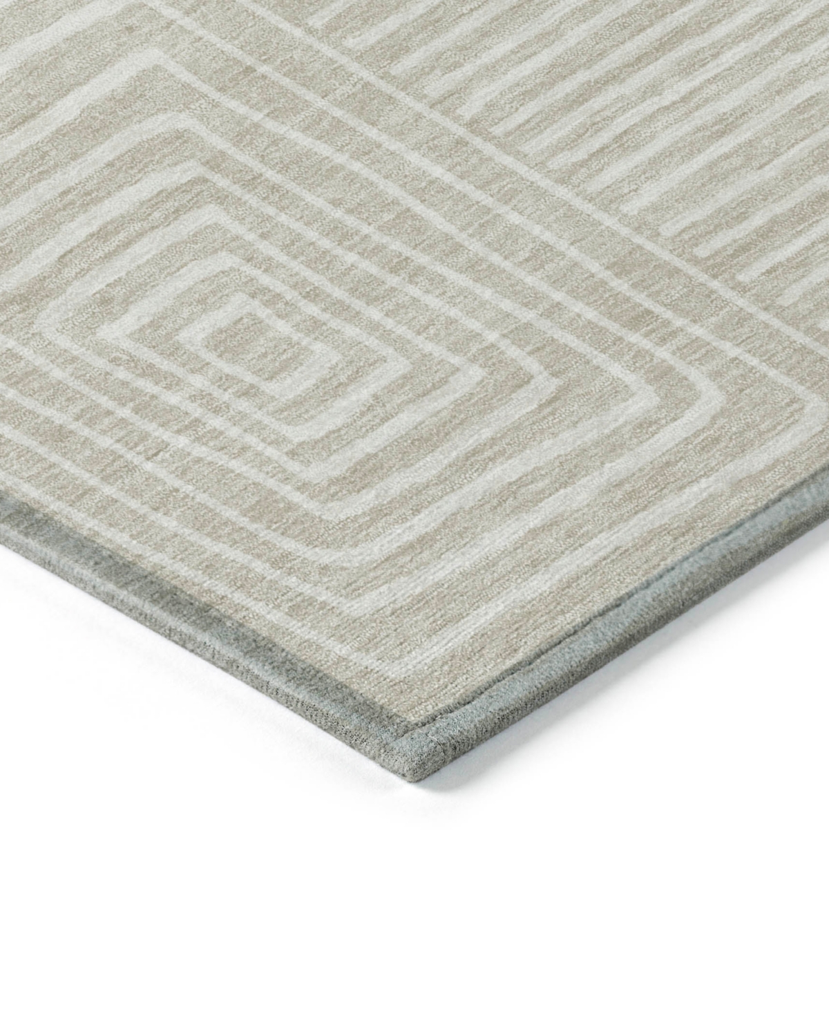 Addison Chantille Machine Washable Acn1044 2'6"x3'10" Area Rug In Beige