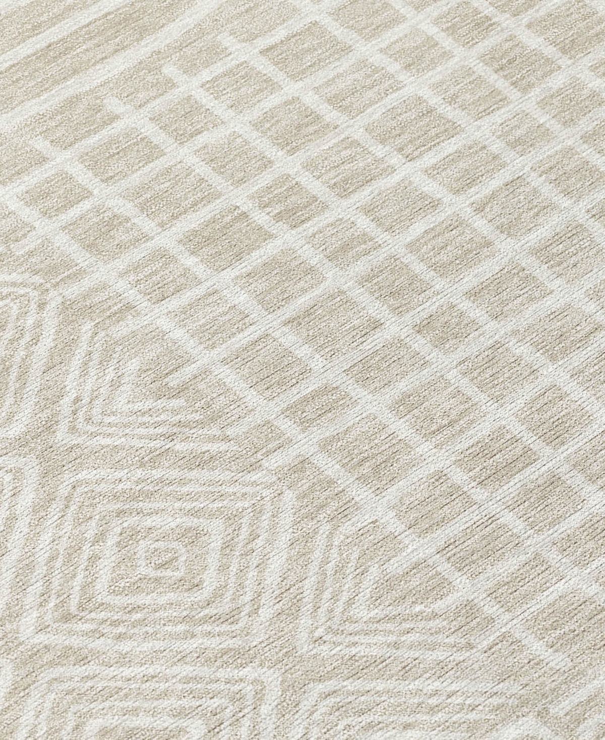 Addison Chantille Machine Washable Acn1044 2'6"x3'10" Area Rug In Beige