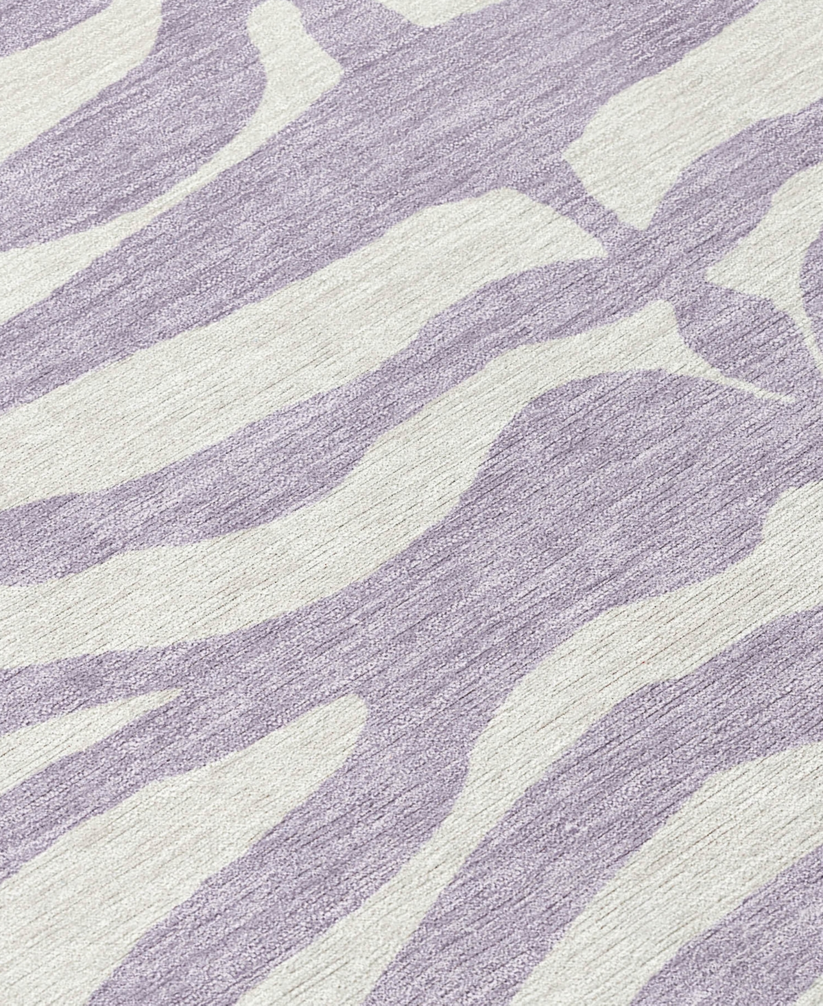 Addison Chantille Machine Washable Acn1042 2'3"x7'6" Runner Area Rug In Lavender