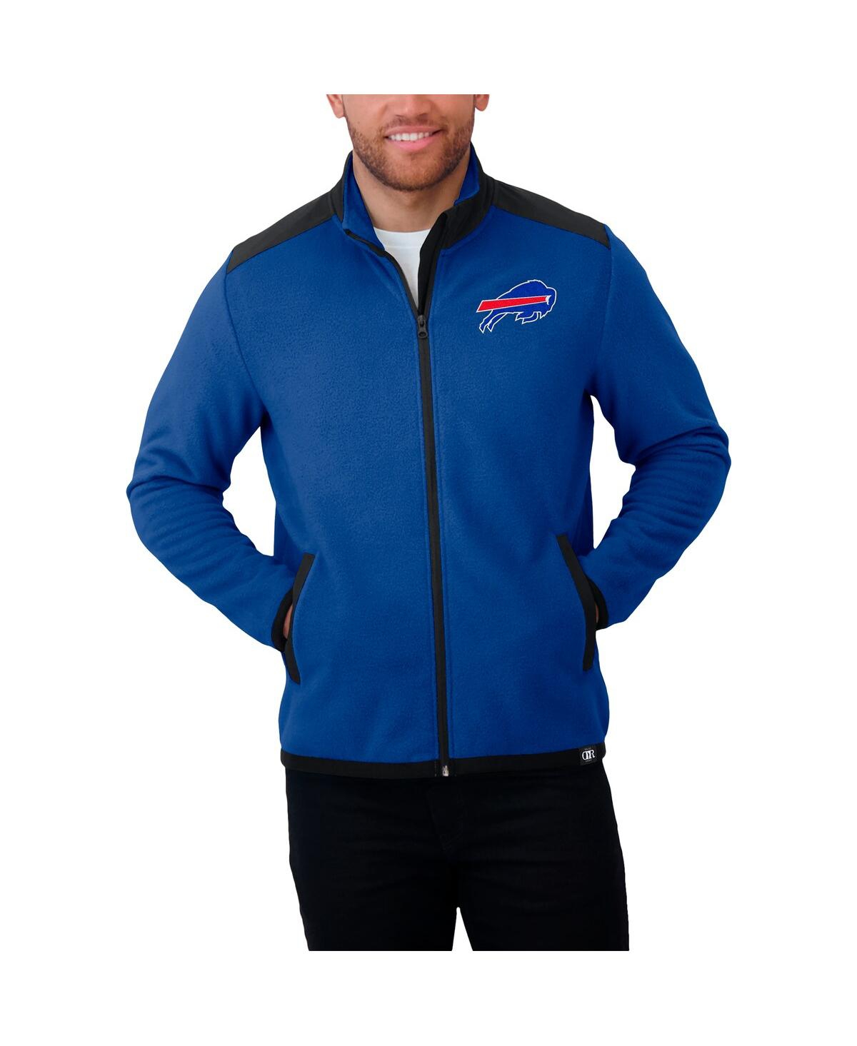 Fanatics Men'sBuffalo Bills Color Block Polar Fleece Full-Zip Jacket - Royal