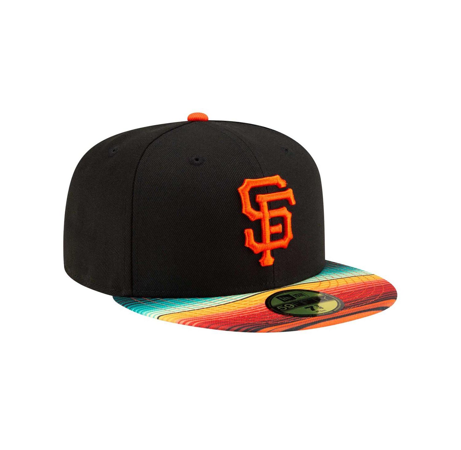 Men's Black San Francisco Giants Turn Back The Clock 59FIFTY Fitted Hat