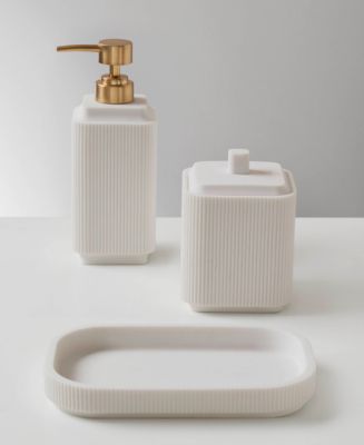 Decor Studio Scarlett 3-Pc. Bath Accessory Set - Macy's