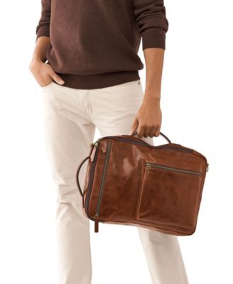 Men's Buckner Leather Convertible Backpack